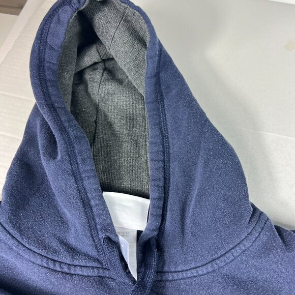 Champion Georgia Tech Yellow Jackets Sweatshirt Adult Large Blue Faded Hoodie - Picture 11 of 16